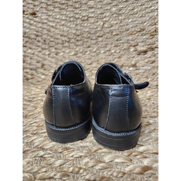 Steve Madden Men’s Double Monk Strap Black Leather Dress Shoes Size 7 main image 6